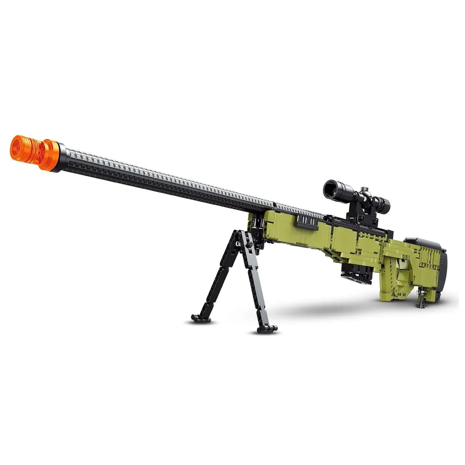 ساختنی مولد کینگ 14010 تفنگ تک تیرانداز AWM Sniper Rifle