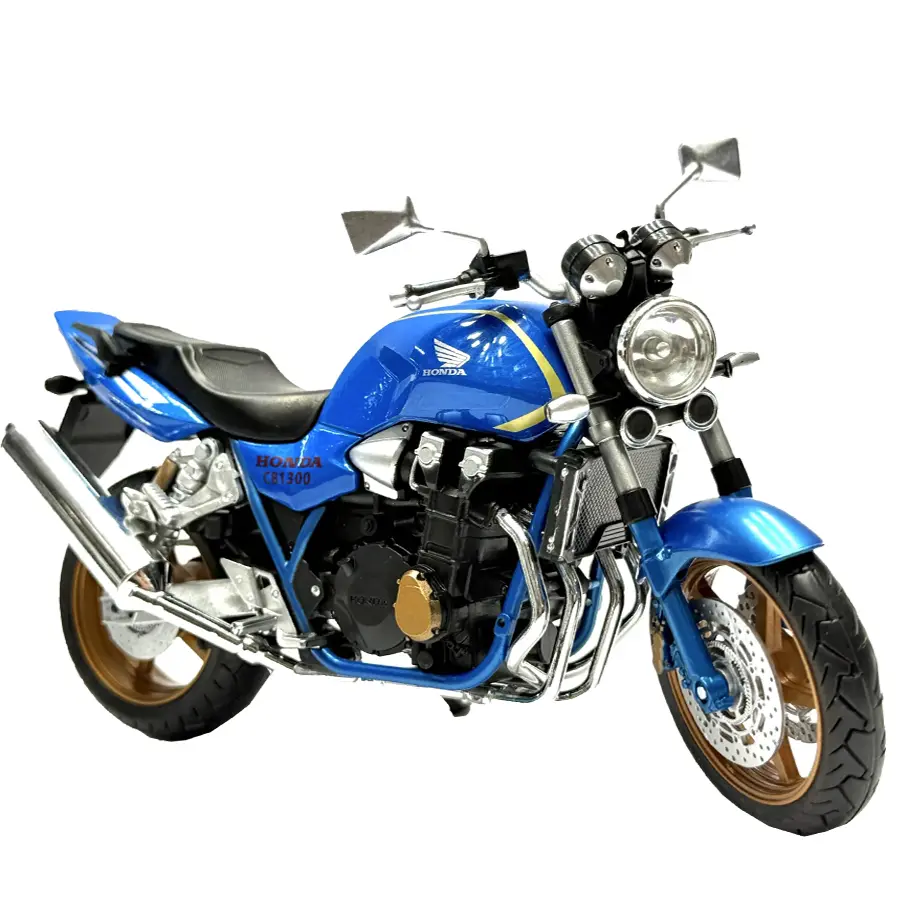 اسباب بازی موتور هوندا مدل cb1300 رنگ آبی رویال