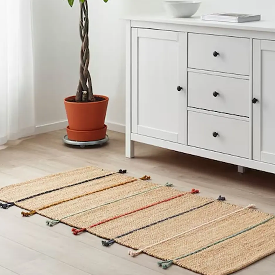 فرش دست باف ایکیا مدل RAKLEV ابعاد 160×70 سانتیمتر