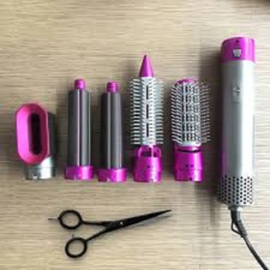سشوار انزو برس‌دار حالت‌دهنده مدل TP-5+1(گارانتی 24 ماهه شرکتی)/ضمانت اصالت زیبانو