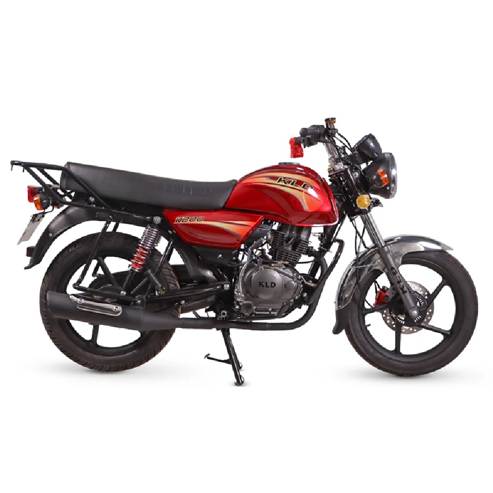 موتور سیکلت کبیر طرح باکسر KLD 200cc سفید 1405