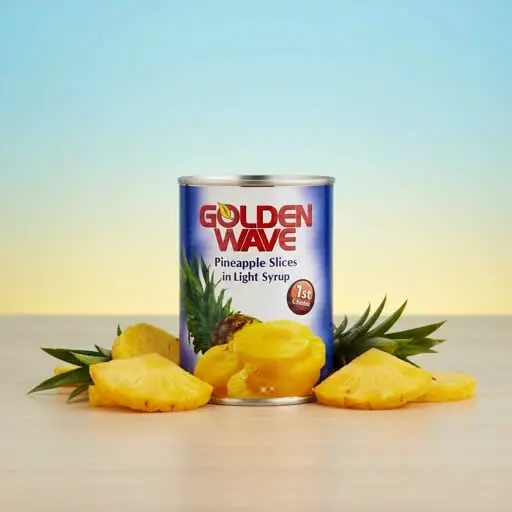 کمپوت آناناس GOLDEN WAVE