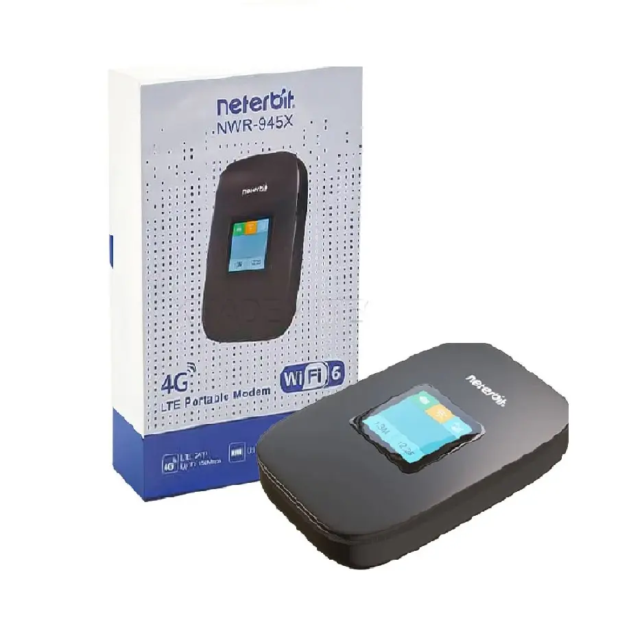 مودم 4G LTE بی‌ سیم نتربیت مدل Neterbit NWR-945X 150Mbps Wireless 4G LTE Modem گارانتی آونگ 36 ماه