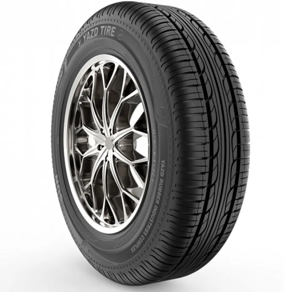 لاستیک پراید یزد تایر سایز 165/65/13 طرح گل SUN (یک جفت)