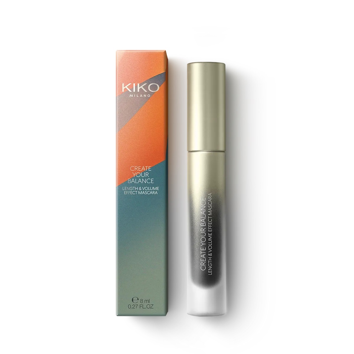 ریمل حجم دهنده و بلند کننده کیکو مدل Create Your Balance^ Kiko Create Your Balance Length & Volume Mascara