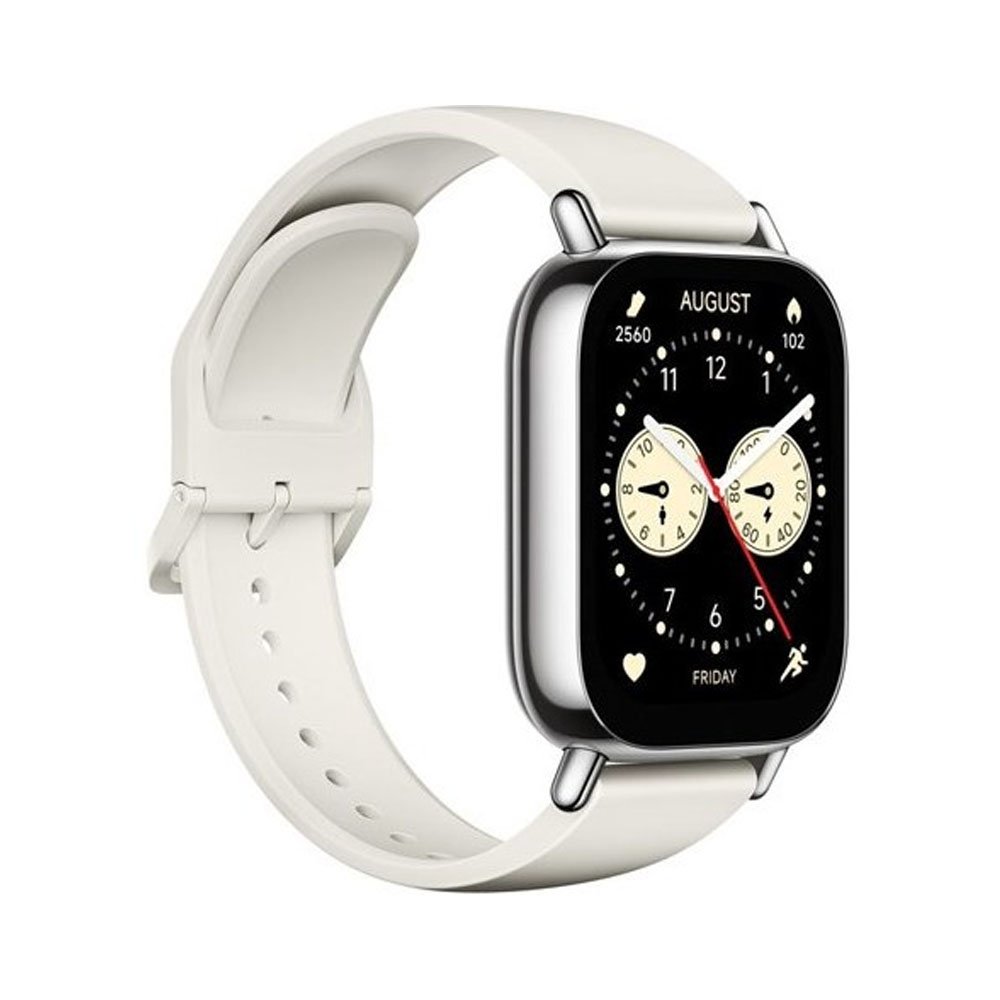 ساعت هوشمند شیائومی مدل Redmi Watch 5 Lite بند سیلیکونی با گارانتی شرکتی( با ضمانت اصالت کالا) بدنه طلایی بند کرم