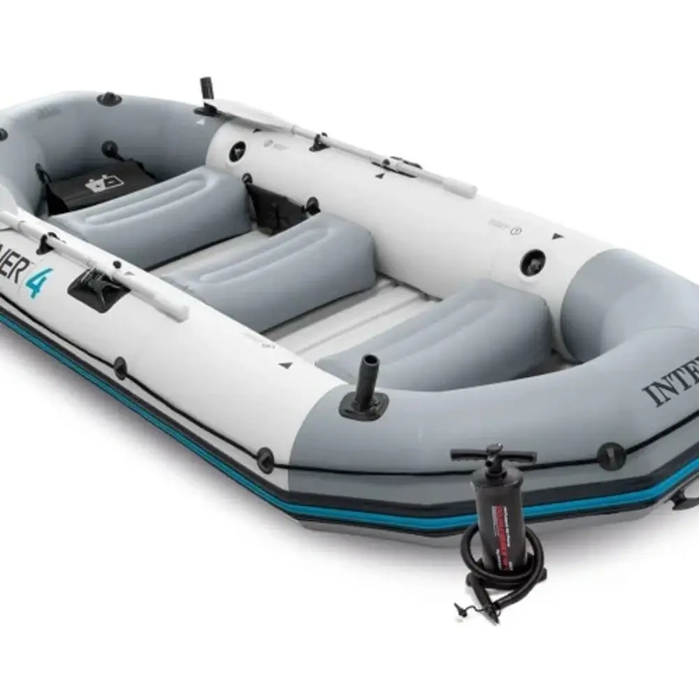 قایق بادی مارینر 4 نفره کف فایبر اینتکس Intex 68376